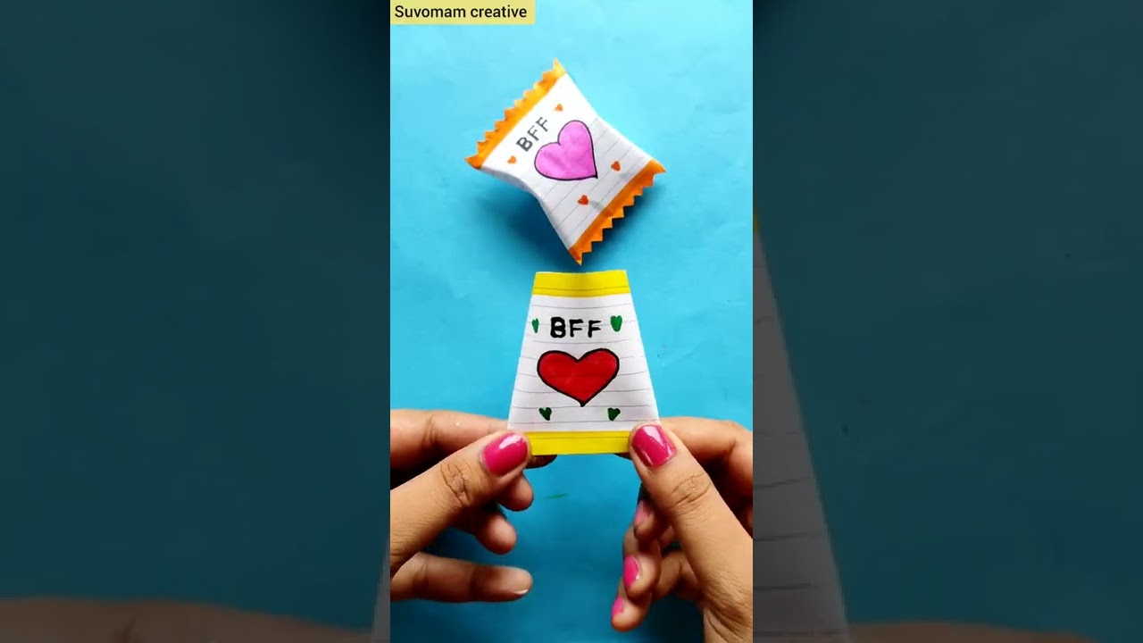 Watch video Friendship Day craft | Friends Chocolate gift | #Friendshipday #Friends #gifts | #shorts Now Friendship Day craft | Friends Chocolate gift | #Friendshipday #Friends #gifts | #shorts