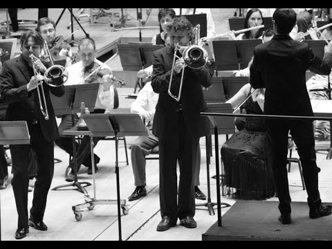 Concerto for two trombones and orchestra (1st Movement) | Jörgen van Rijen and Michel Becquet