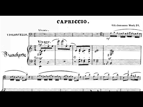 Georg Goltermann - Capriccio, Op. 24 (1856)