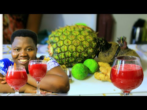 GUKORA DETOX JUICE NZIZA IDASABA IBINTU BYINSHI /Pineaple,beetrot,ginger,The best detox JUICE recipe