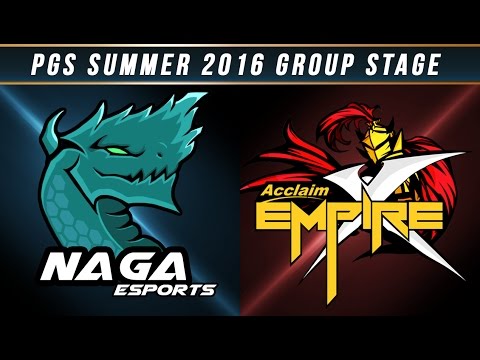 PGS 2016 Summer Split - W5 Day 1 - NAGA vs AEX