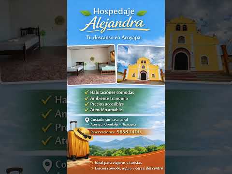 #hospedaje #acoyapa #chontales #nicaragua