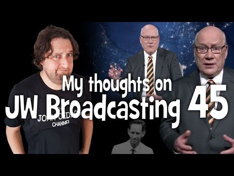 My thoughts on JW Broadcasting 45 - September 2018 (with Kenneth Flodin)