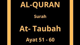 Download lagu QS AT-TAUBAH AYAT 51-60 PALING MERDU #alquran #ayat #allah #ayatquran #ayatayatallah #ayatsuci mp3