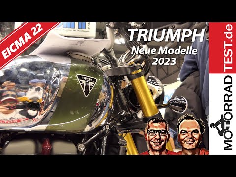 TRIUMPH EICMA 22 | Die neuen Motorräder von Triumph auf der Eicma 2022