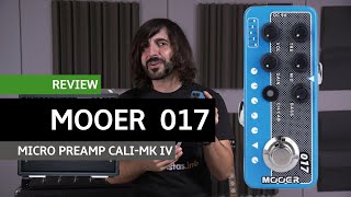 Video thumbnail for Mooer 017 (CALI-MK IV): un Mesa Boogie Mark IV en miniatura by Guitarristas