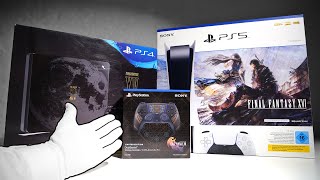 PS5  FINAL FANTASY XVI  Console Unboxing! + DualSe