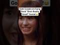 Demi Lovato on Camp Rock "She's Really Good" Scene!😂 #demilovato #disney #disneychannel #disneyplus