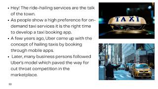 Develop a taxi booking software and roll out your ride hailing services