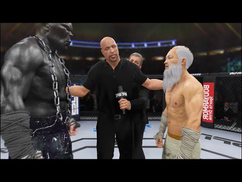 Dark Titan vs. Old Bruce Lee - EA Sports UFC 4 - Super Dragon 🔥