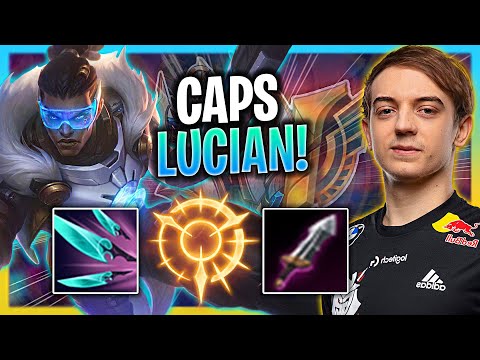 CAPS BRINGS BACK LUCIAN MID! | G2 Caps Plays Lucian Mid vs Akali!  Season 2023