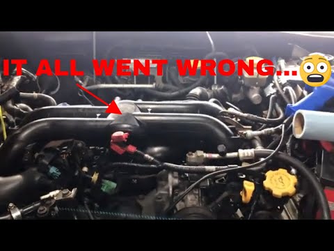Subaru Outback XT! *PULLING THE INTAKE*