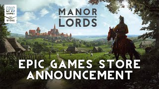 Manor Lords - Epic Games Store Announcement Trailer Trailer