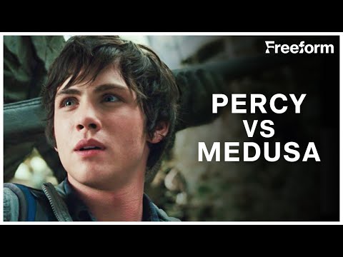 Percy Battles Medusa | Percy Jackson & the Olympians: The Lightning Thief | Freeform