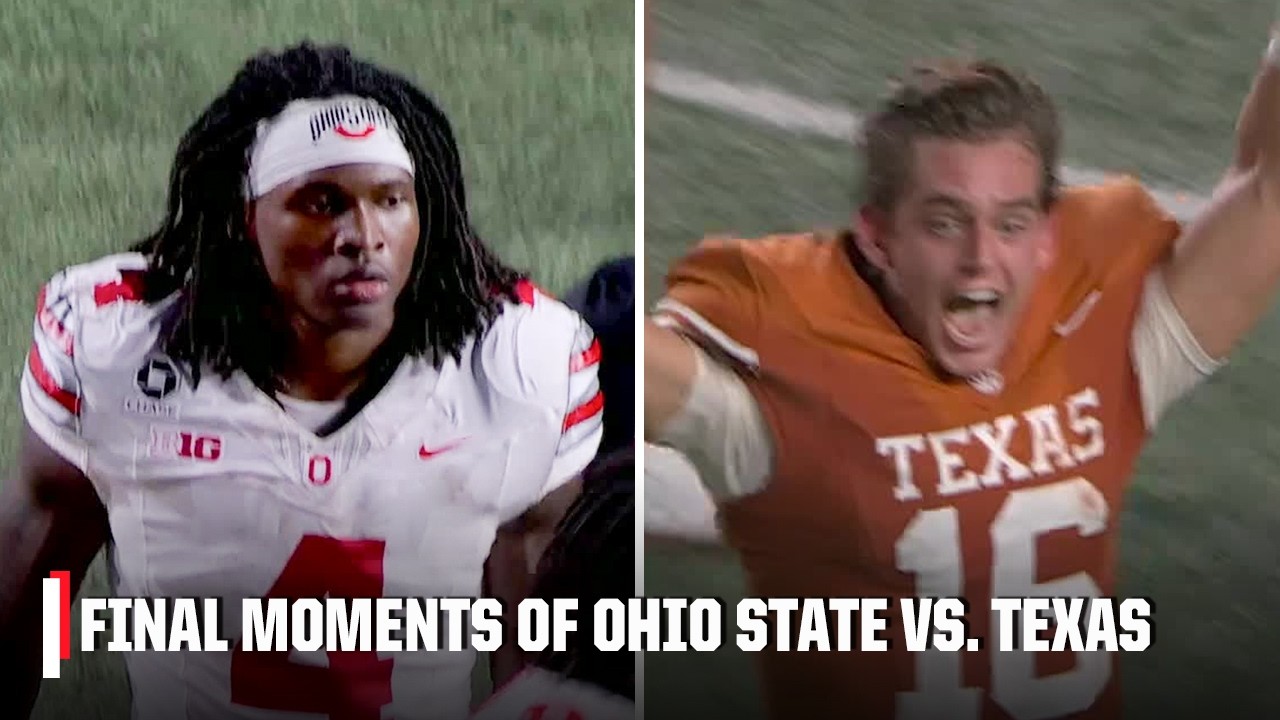 FINAL MOMENTS from Texas' comeback victory over Ohio State 🤯 | ESPN College Football