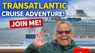 Starting My 15-Day Transatlantic Cruise! Houston to Cape Liberty + Boarding Odyssey of the Seas