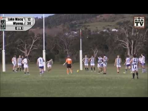 BDAFL 1st Division Round 12 Full Game - Lake Macquarie v Wyong Lakes