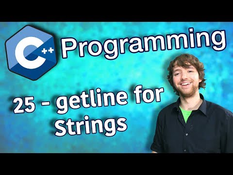 C Programming Tutorial 25 getline for Strings