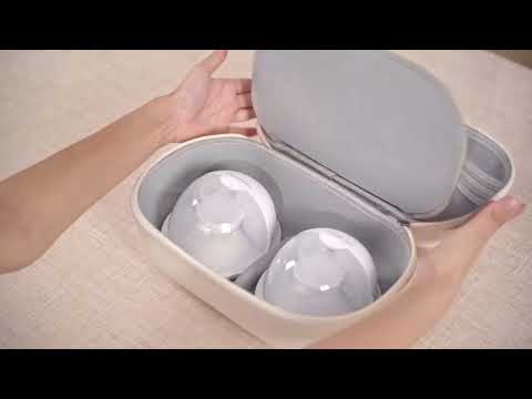 Momcozy M5 Wearable Double Electric Breast Pump - Purple