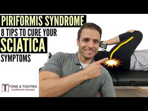 Sciatica Pain Relief For Piriformis Syndrome - Stretches and Exercises Video