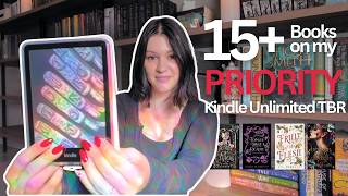 priority romantasy & dark romance on my Kindle Unlimited TBR
