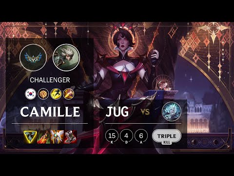 Camille Jungle vs Viego - KR Challenger Patch 12.5