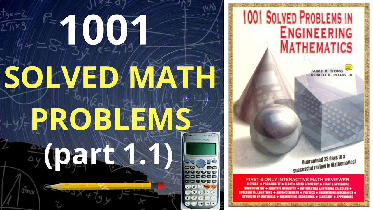 SYSTEMS OF NUMBERS part 1| 1001 Solved Problems in Engineering Mathematics (DAY 1) #1-10
