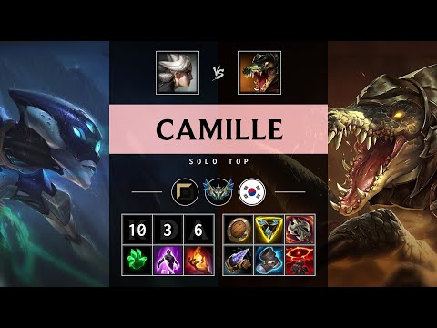 Camille Top vs Renekton - KR Challenger Patch 25.14