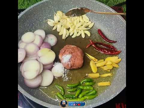 মাত্র ১ টুকরো মাংস রান্না করে কিভাবে সবাই খাবেন!