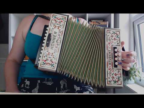 La Marianne (F) Left Hand Waltz Study | CF Melodeon/Accordéon Diatonique Mel Biggs