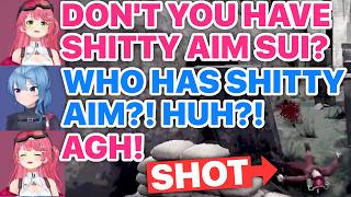 Game Barely Started, MiComet Already Arguing (Suisei, Miko, Okayu, Koyori / Hololive) [Eng Subs]