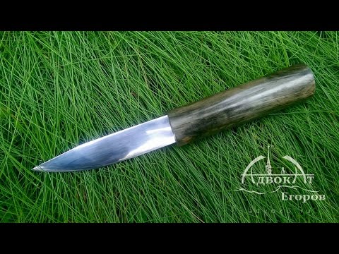, title : 'Самодельный нож ЯКУТ     north knife DIY'