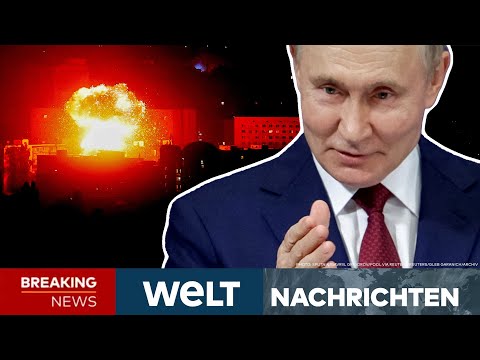 Video Thumbnail: UKRAINE-KRIEG: Luftalarm! Mega-Attacke der Russen! Kiew im Visier! Putin bombt großflächig! | LIVE