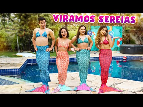 THE LAST ONE TO STOP BEING A MERMAID WINS! - JULIANA BALTAR