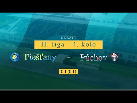 U19, 4.kolo: PFK Piešťany - FK Púchov 0:1 (0:1)