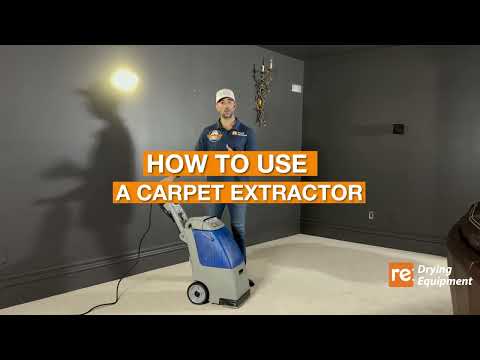 How to Use a Carpet Extractor?