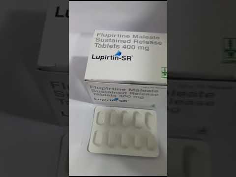 Flupirtine Maleate Sustained Release tablet 400mg