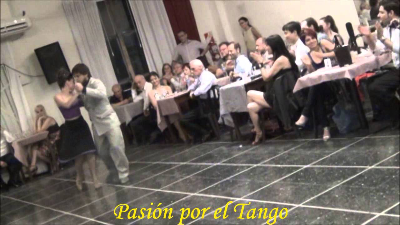 EVA ICIKSON y BRENNO MARQUES LUCAS Bailando el Vals DICHAS QUE VIVI en FLOREAL MILONGA