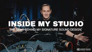 Video thumbnail for INSIDE MY STUDIO: THE GEAR BEHIND MY SIGNATURE SOUND DESIGN by Robert Dudzic