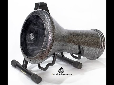 Aluminum Silver Solo Darbuka for Belly Dancing and Hafla