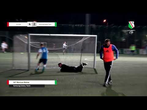 Skrót meczu 9 kolejki. IDS-BUD -  Samsung Galaxy Team (Legia Biznes Cup Wiosna 2018)
