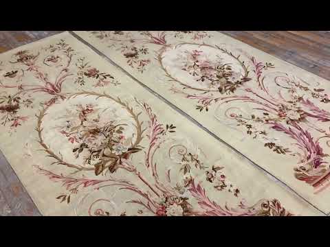 Pair of 19th Century French Portier Tapestries  #25098 -*