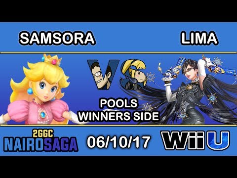 2GGC: Nairo Saga - Samsora (Peach, Rosalina) Vs. SWG~ | Lima (Bayonetta) - Pools Winners Finals