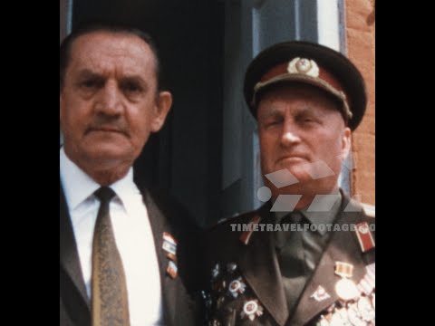 1970 SOVIET UNION | VOLGOGRAD | GERMAN STALINGRAD FIGHTERS REVISIT BATTLEFIELD