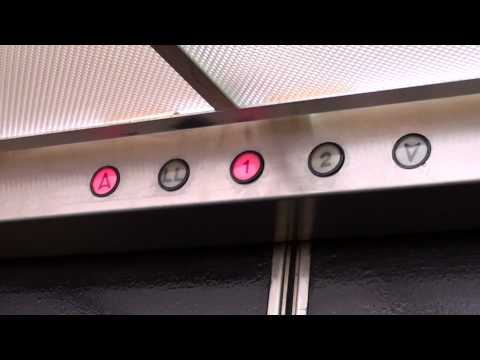 Westinghouse Hydraulic elevator @ Westport Plaza St. Louis MO w TheElevatorChannel