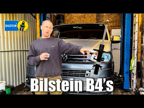 Vw T5 front Bilstein shocks upgrade - drive test