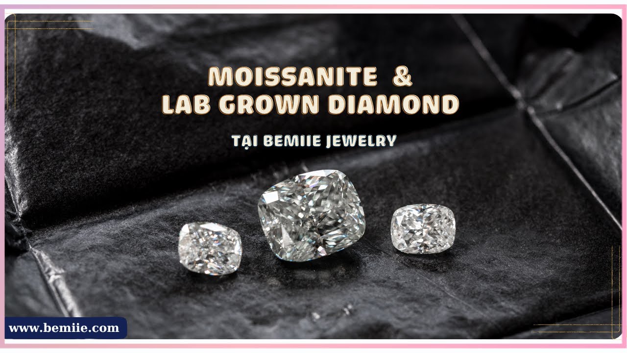 MOISSANITE & LAB GROWN DIAMOND ON TREND | XU HƯỚNG KIM CƯƠNG NHÂN TẠO TẠI BEMIIE JEWELRY