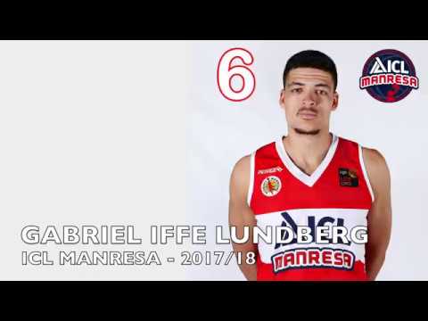 Gabriel Iffe Lundberg 2017/2018 ICL Manresa highlights