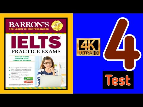 BARRON'S IELTS LISTENING TEST - 4 | barron's ielts listening test - 4 | IELTS | RUTVIK IELTS |