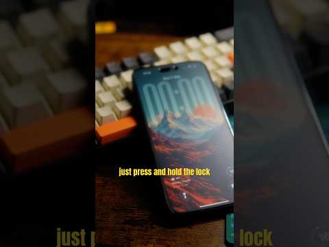 iOS 26 Lock Screen Hack #iPhoneHack #ios26 #lockscreen